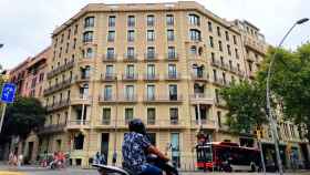 Imagen de la fachada de la sede del ICF en la Gran Via de Barcelona / CG