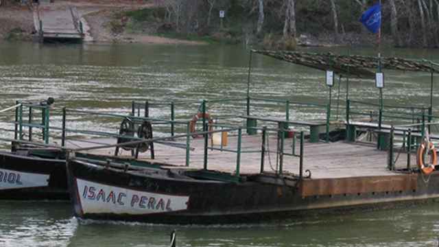 Vistas del Río Ebro en su paso por Miravet