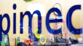 Logo de Pimec en una foto de archivo / EUROPA PRESS