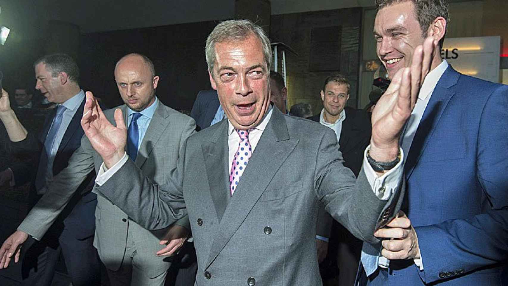 Nigel Farage, líder del eurófobo Partido por la Independencia del Reino Unido (UKIP), en una imagen de archivo.