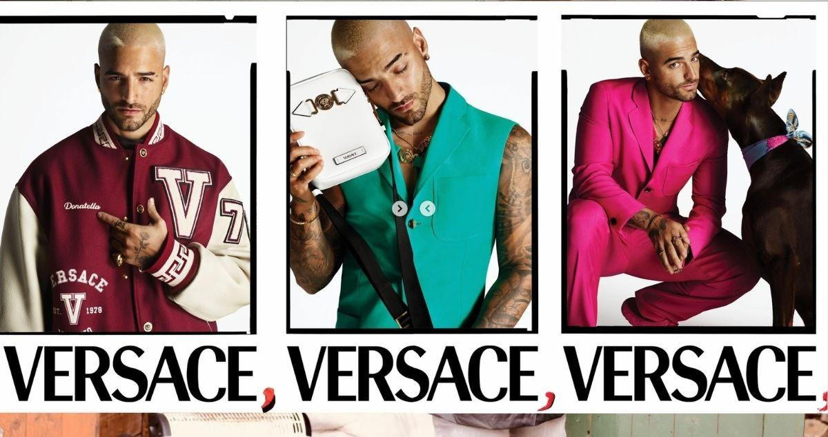 Maluma para Versace / INSTAGRAM
