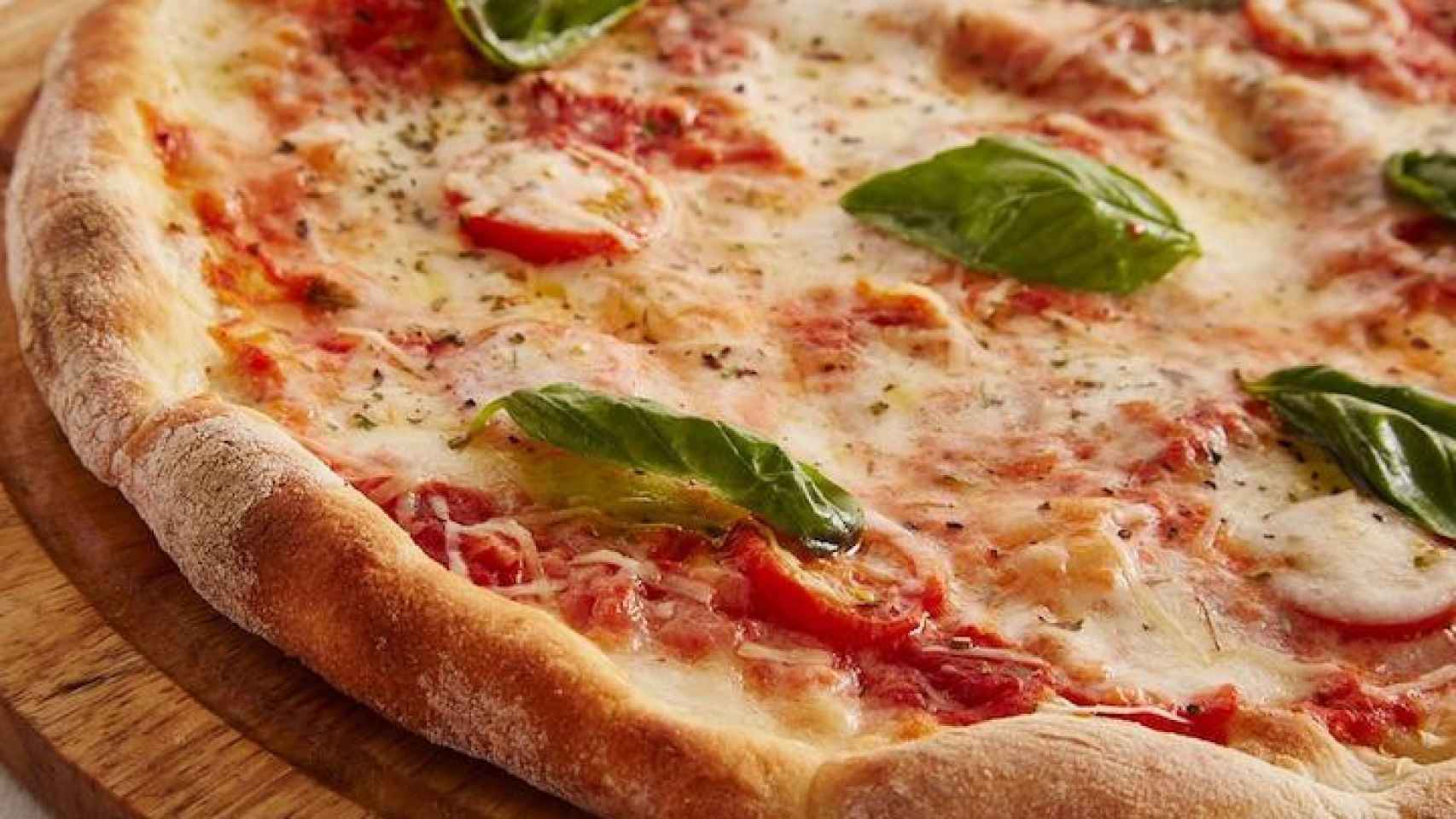 Una pizza margarita / PIXABAY