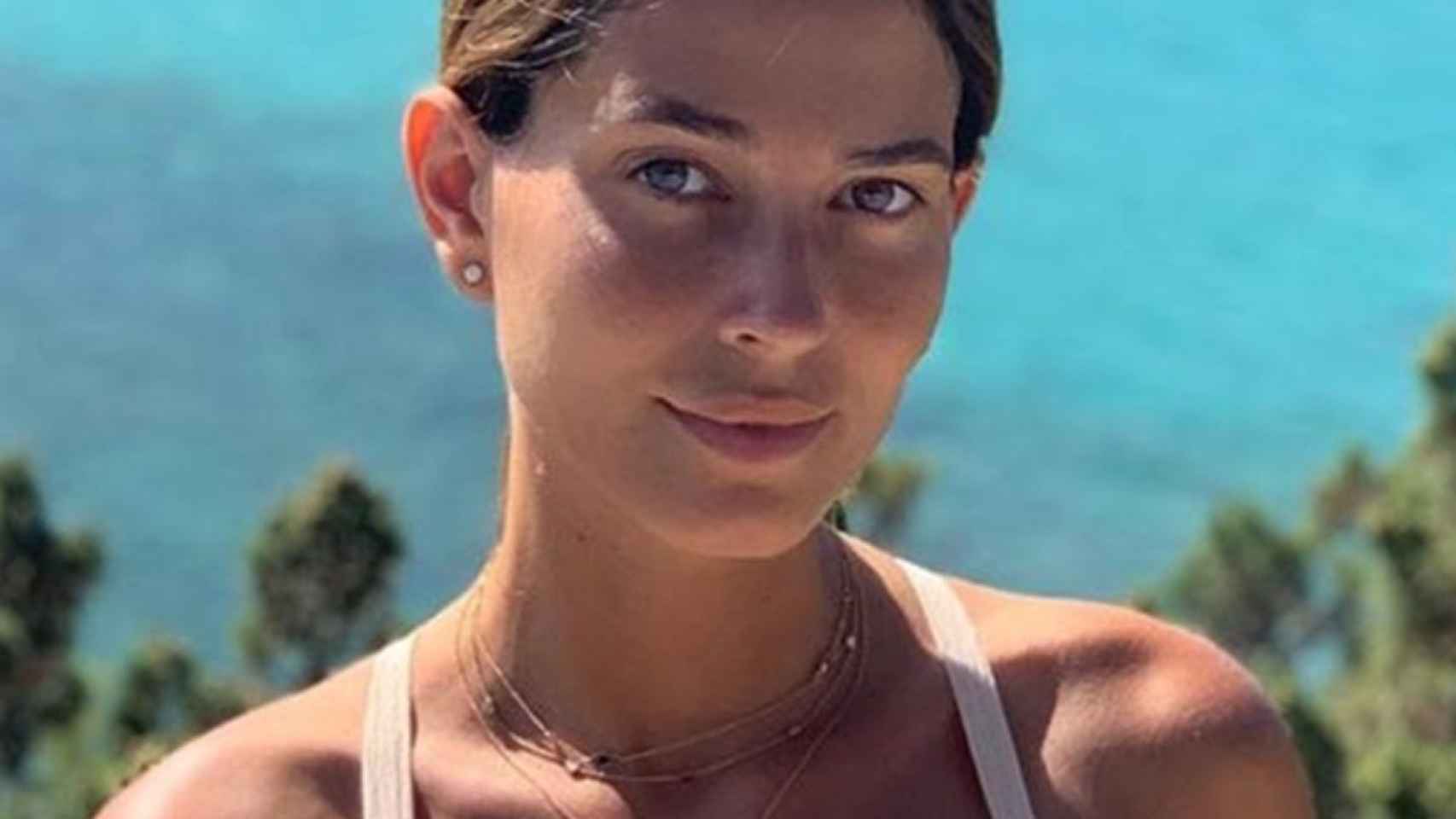 Coral Simanovich de vacaciones en Ibiza