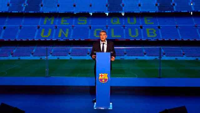 Joan Laporta, llamado a dar la cara en el Barça por el 'caso Negreira'