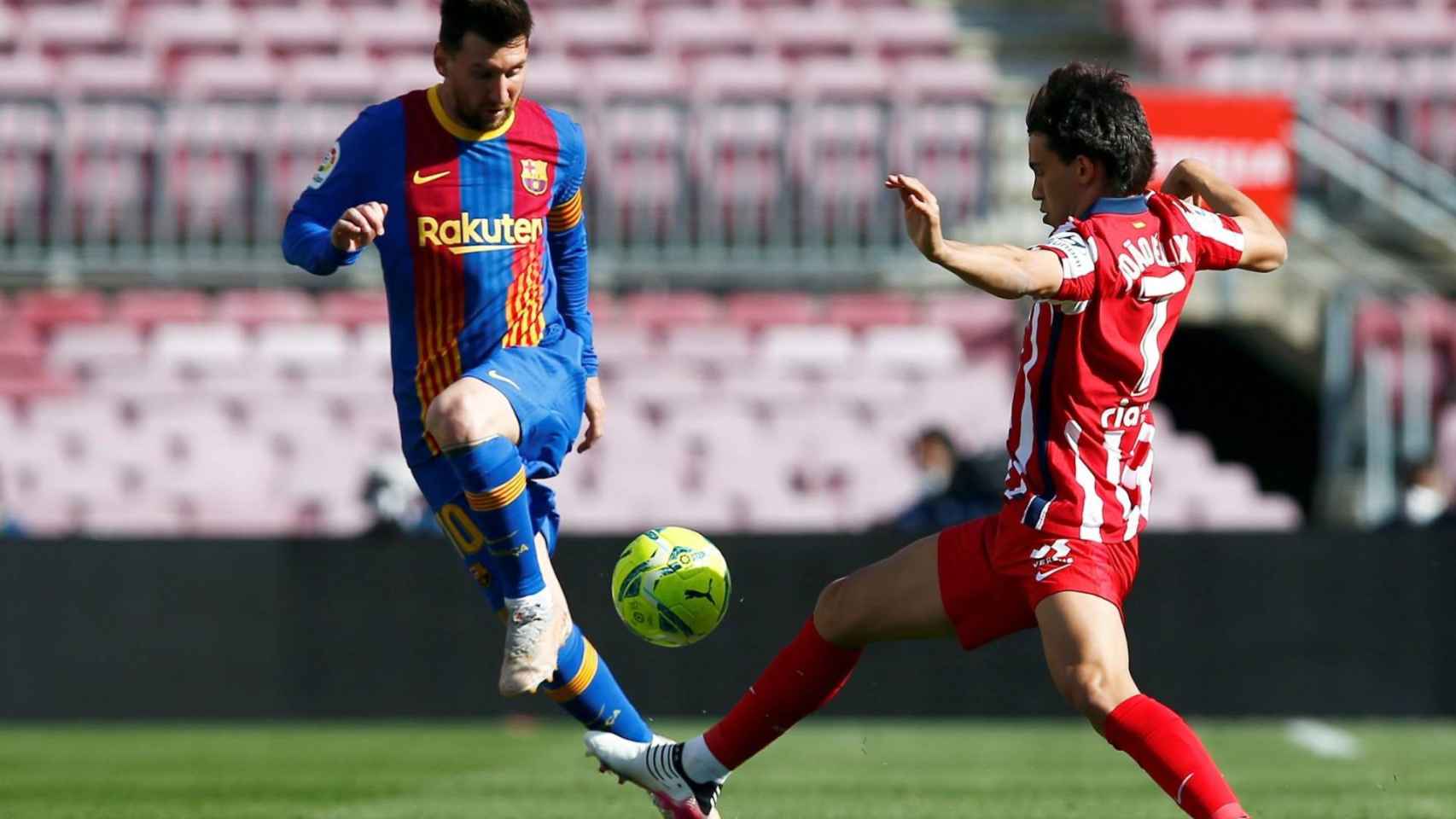 Messi contra Joao Félix / EFE