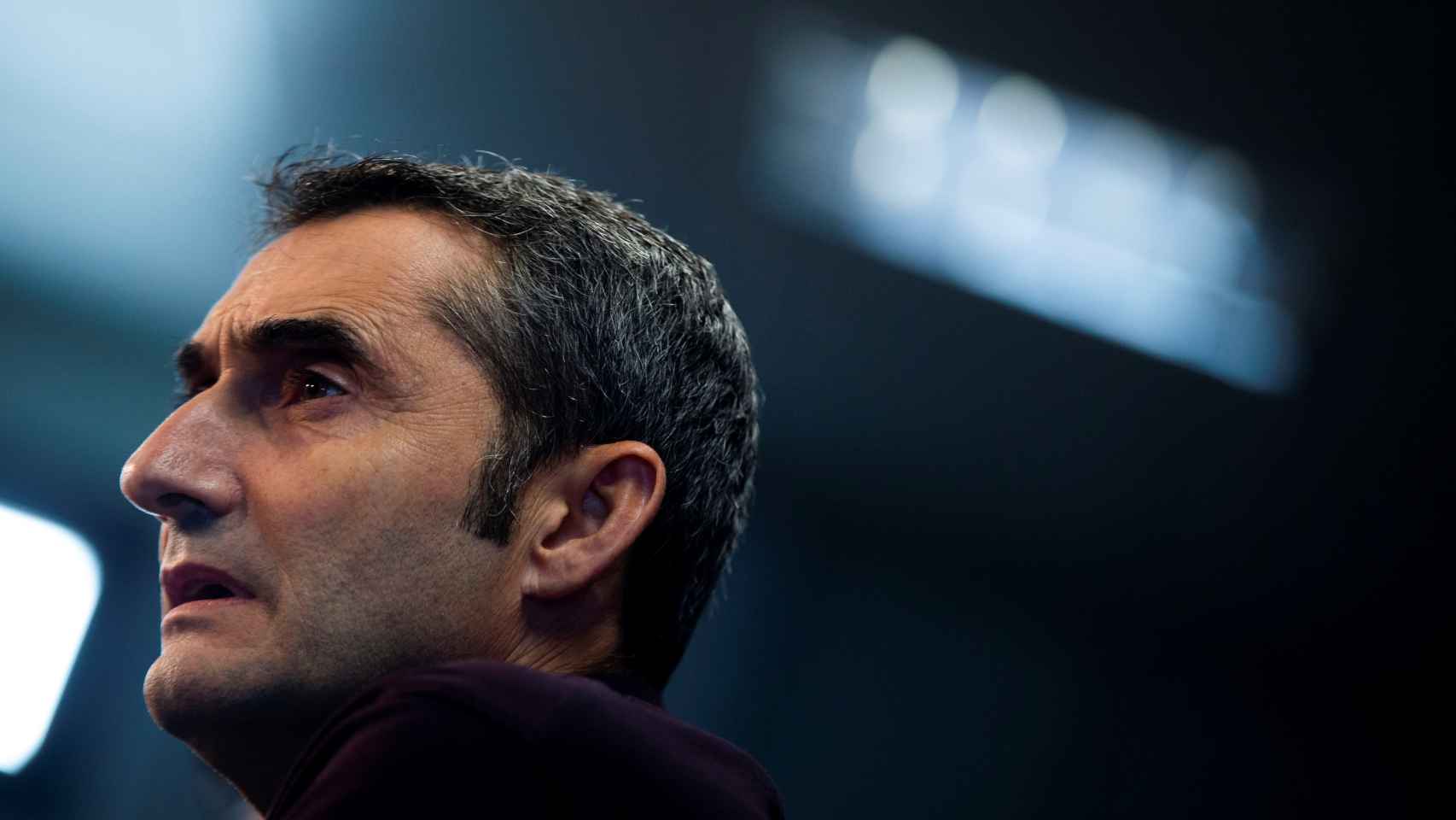 Valverde en la rueda de prensa previa al duelo frente al Inter de Milán / EFE