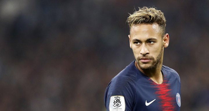 Neymar juega el PSG-Olypique de Marsella / EFE