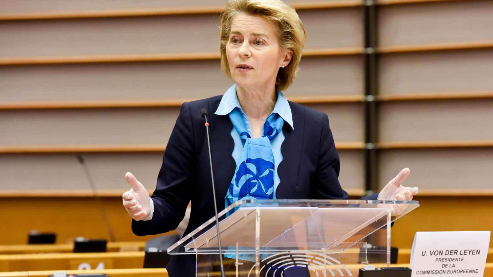 La presidenta de la Comisión Europea, Ursula von der Leyen / EP