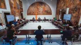 Primera reunión del Govern de ERC, que denuncia el maltrato permanente del Gobierno a Cataluña / EUROPA PRESS