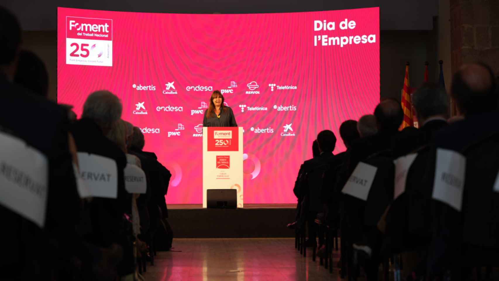 Laura Borràs, presidenta del Parlament / LUIS MIGUEL AÑÓN - CG
