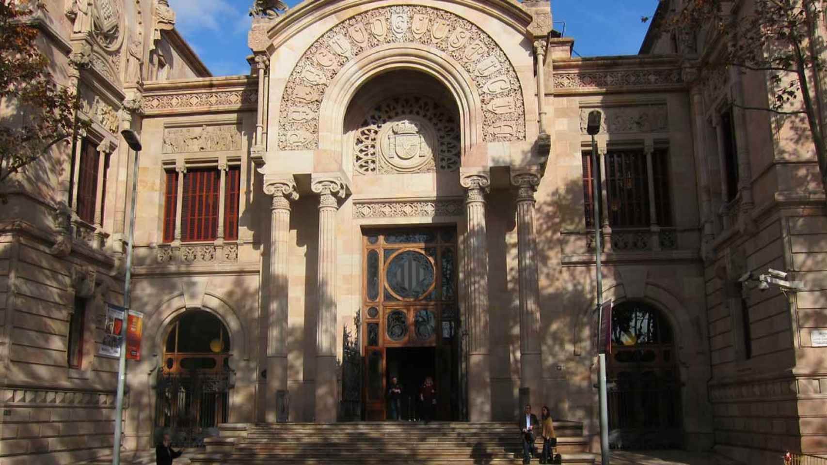Fachada del Palau de Justícia, sede del Tribunal Superior de Justicia de Catalunya (TSJC), que ha tumbado el recurso de Carmona / EUROPA PRESS