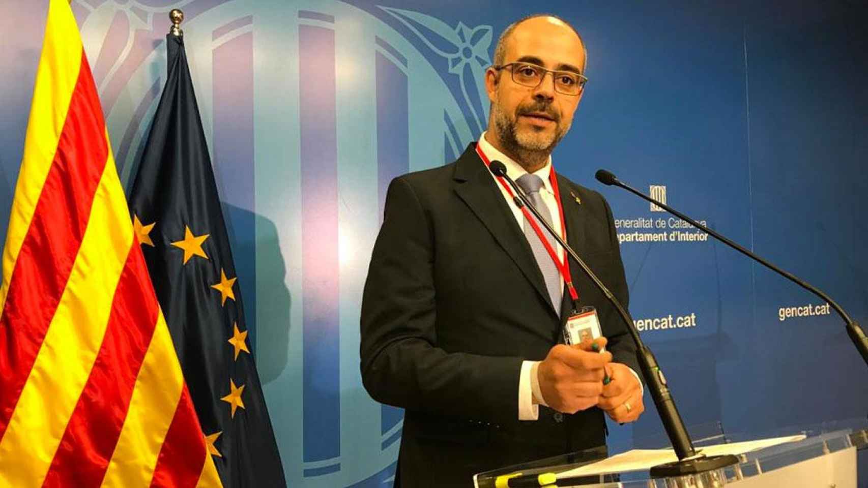 Miquel Buch, consejero de Interior de la Generalitat / GENCAT