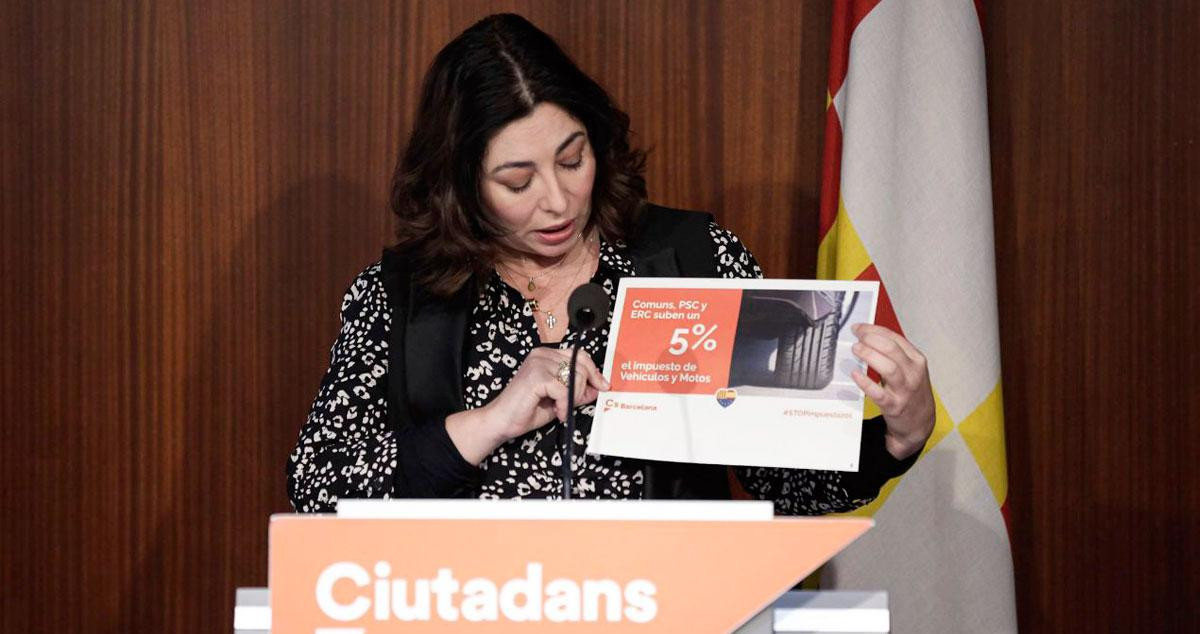Luz Guilarte, presidenta del grupo municipal de Ciudadanos en el Ayuntamiento de Barcelona / Cs