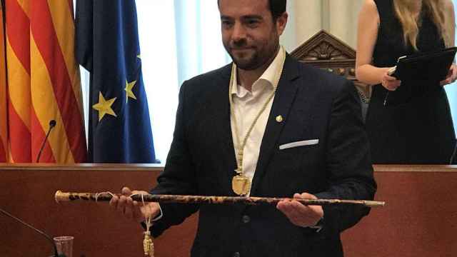 El nuevo alcalde de Badalona, el socialista Álex Pastor / TWITTER AYUNTAMIENTO