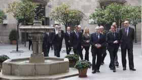 Artur Mas, con los miembros del Consejo Asesor para la Reactivación Económica y el Crecimiento / GENCAT