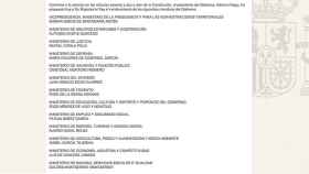 Listado de los nuevos miembros del Gobierno español / CG