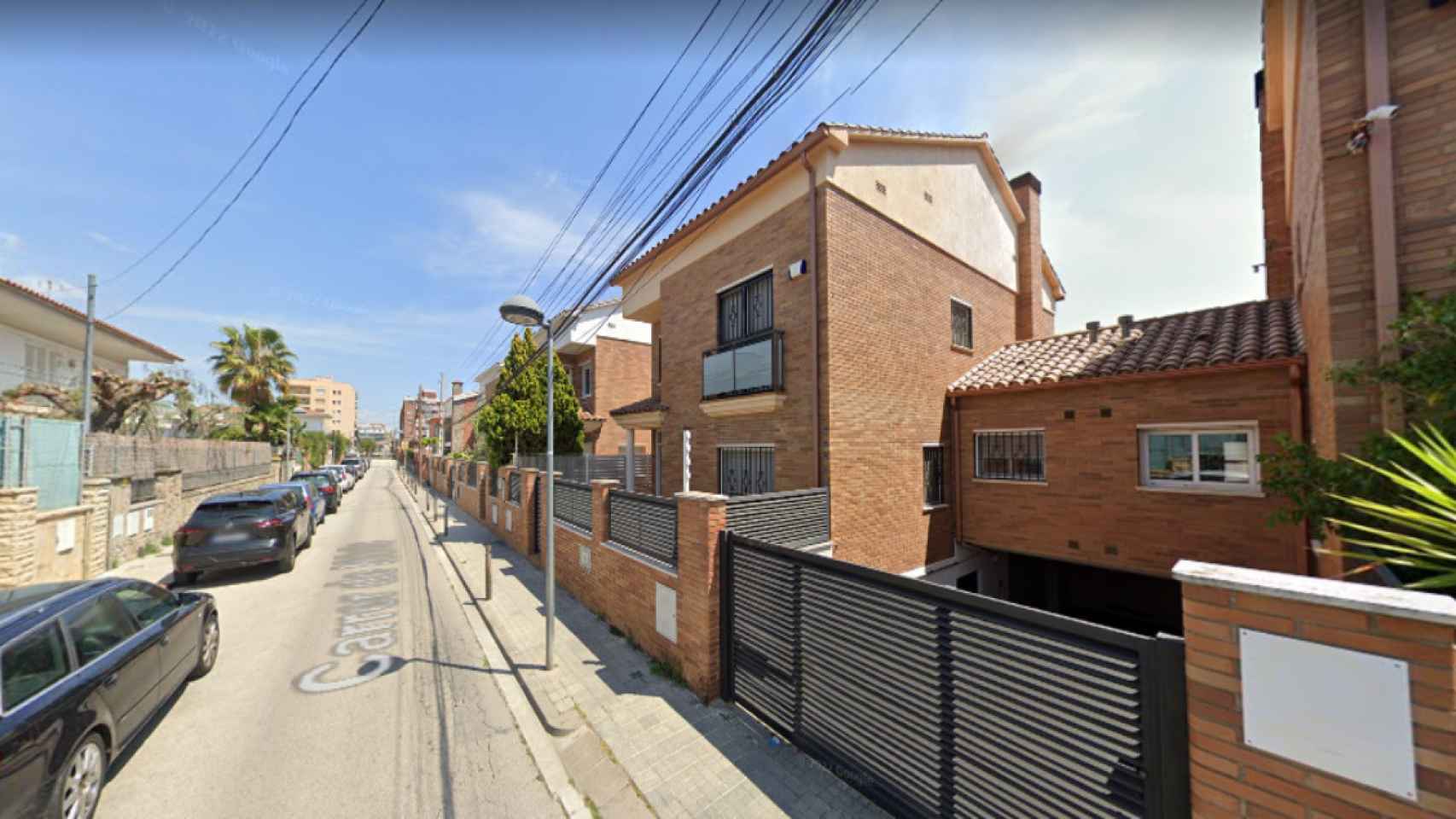 Calle Núria de Premià de Mar, lugar donde el detenido mató a su compañero de piso / GOOGLE MAPS