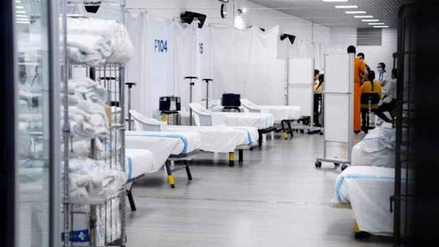 Planta para pacientes de coronavirus en un hospital de Cataluña / EFE