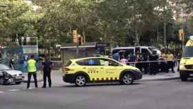 Siete heridos tras un atropello en el centro de Barcelona / 324