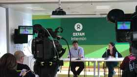 Rueda de prensa de Oxfam Intermón en su sede en Barcelona / CG