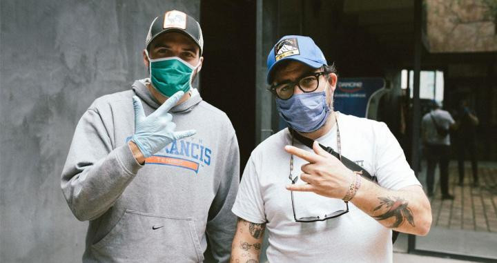 Francesc Terns y Nacho Ballesta, impulsores de Health Warriors / IGNASI RODRÍGUEZ