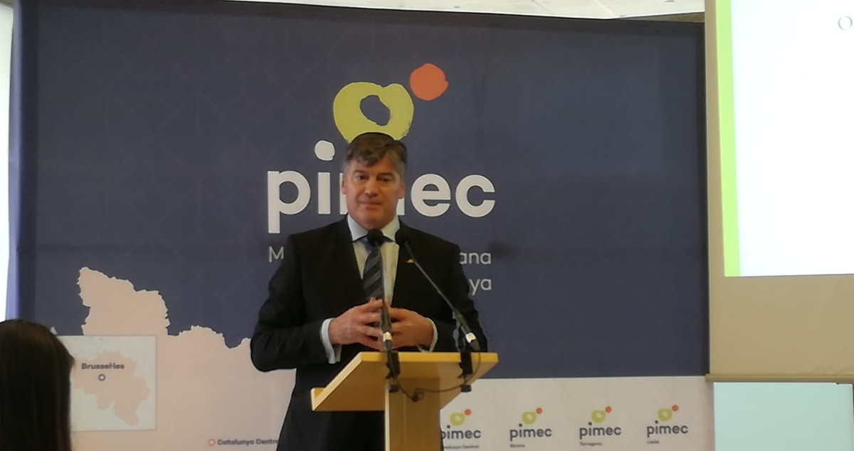 El presidente de Pimec, Antoni Cañete / CG (Aleix Mercader)