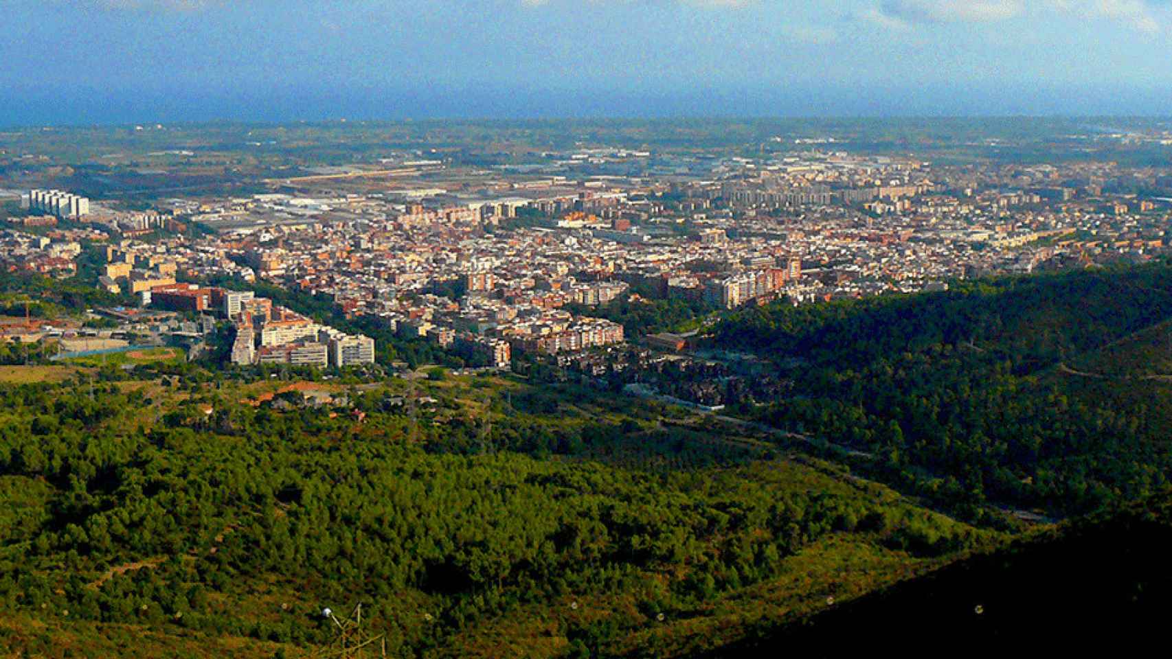 Vista aérea de Viladecans / CG