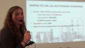 La doctora Carmen Ruiz, que defiende sumar Barcelona al movimiento Stop5G / CG