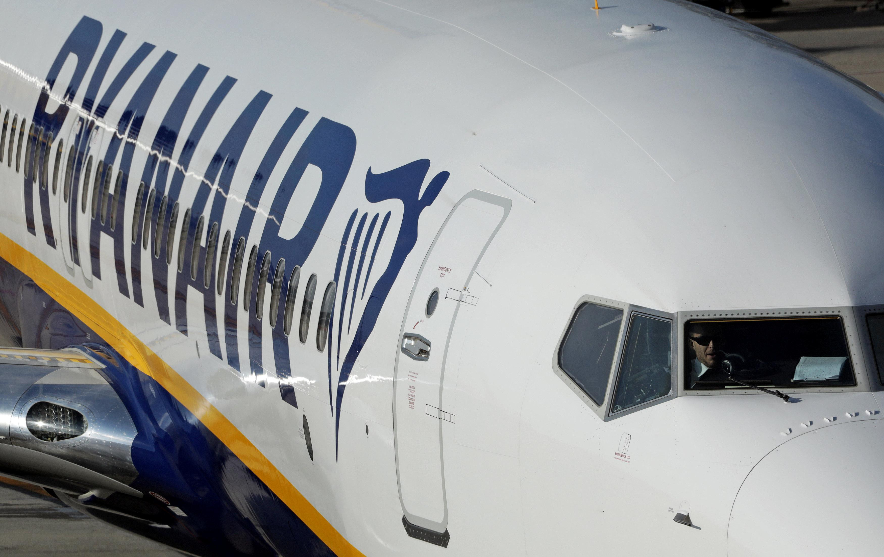 Un avión de la compañía 'low cost' Ryanair