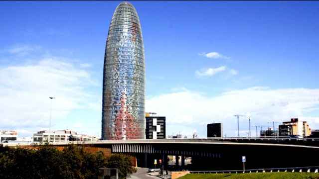 Imagen de la Torre Glòries, edificio ofrecido por Rajoy para albergar la Agencia Europea del Medicamento / EFE