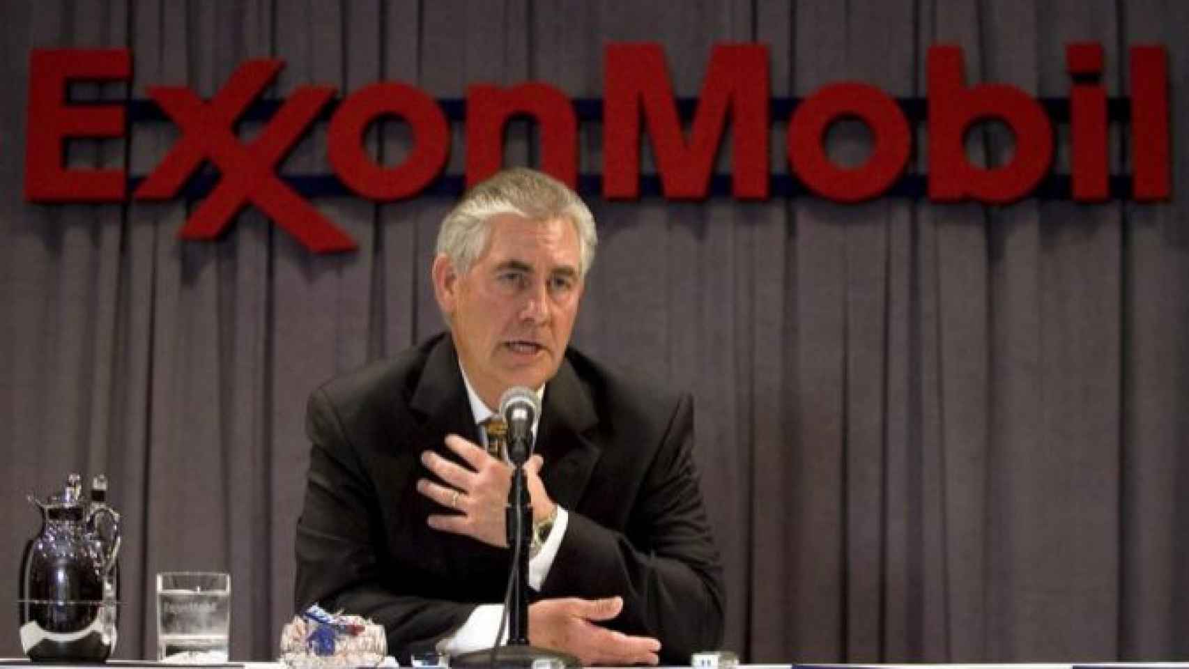 El máximo directivo de ExxonMobil, Rex Tillerson, en una imagen de archivo / EFE