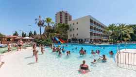 Imagen del Hotel Eurocalas de Mallorca tomada desde la piscina / CG