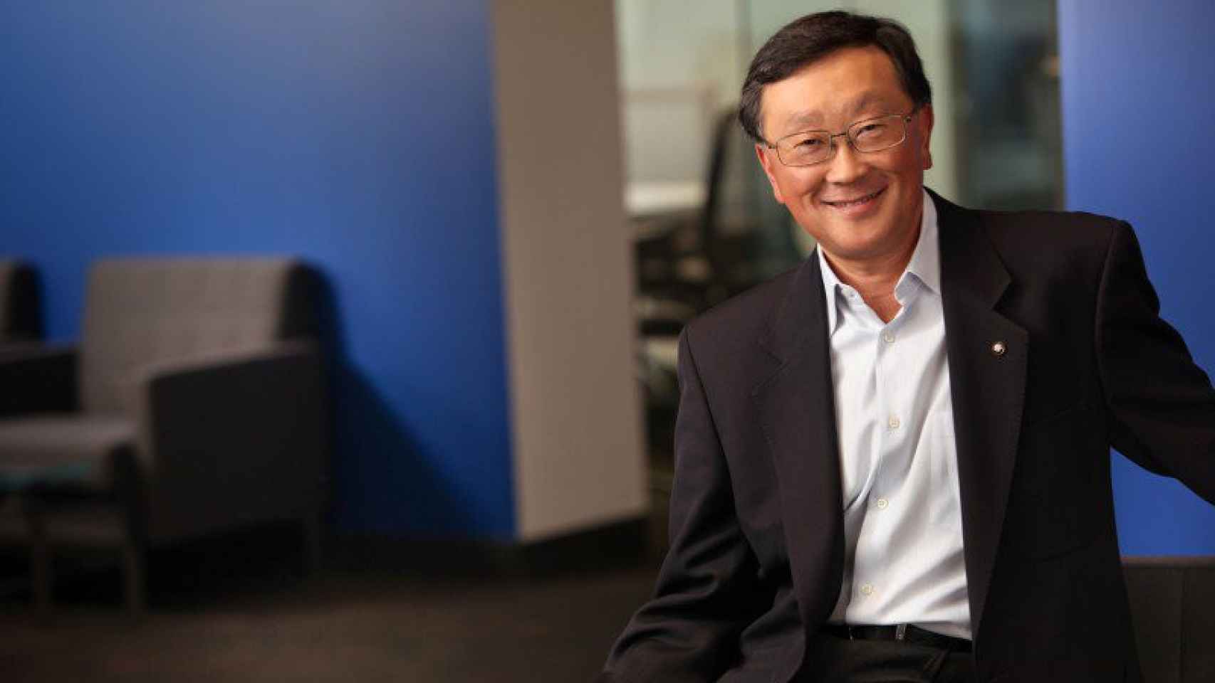John Chen, presidente de la compañía de móviles canadiense.