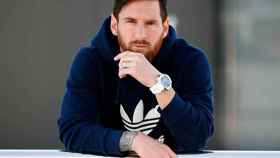 Leo Messi enseña su reloj