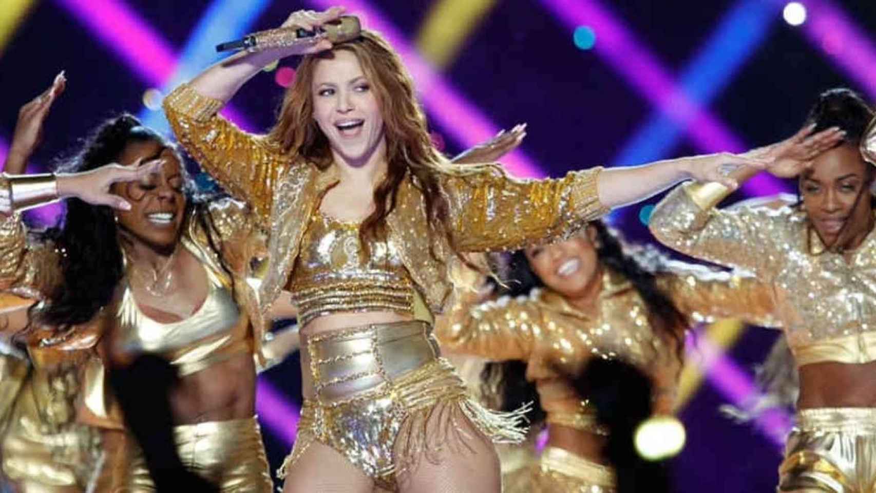 Shakira amenizó la 'Superbowl' junto a Jennifer López