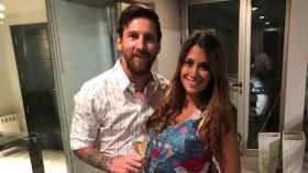 Una foto de Antonella Roccuzzo y Leo Messi en Instagram / INSTAGRAM