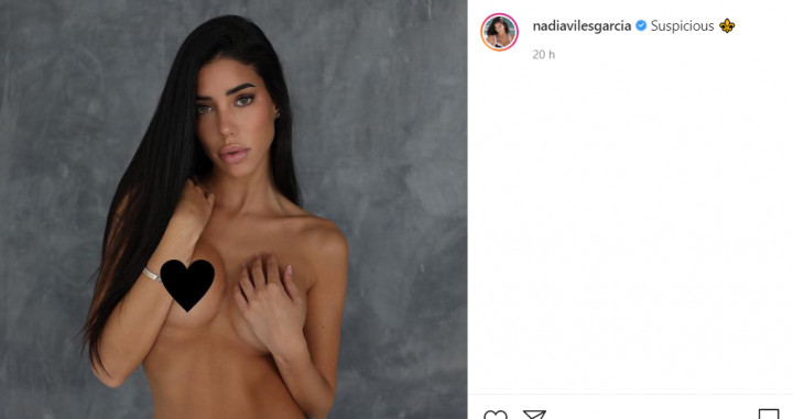 Nadia Avilés topless