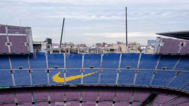 Avanzan las obras de forma del Camp Nou / FCB