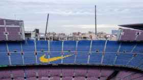 Avanzan las obras de forma del Camp Nou / FCB