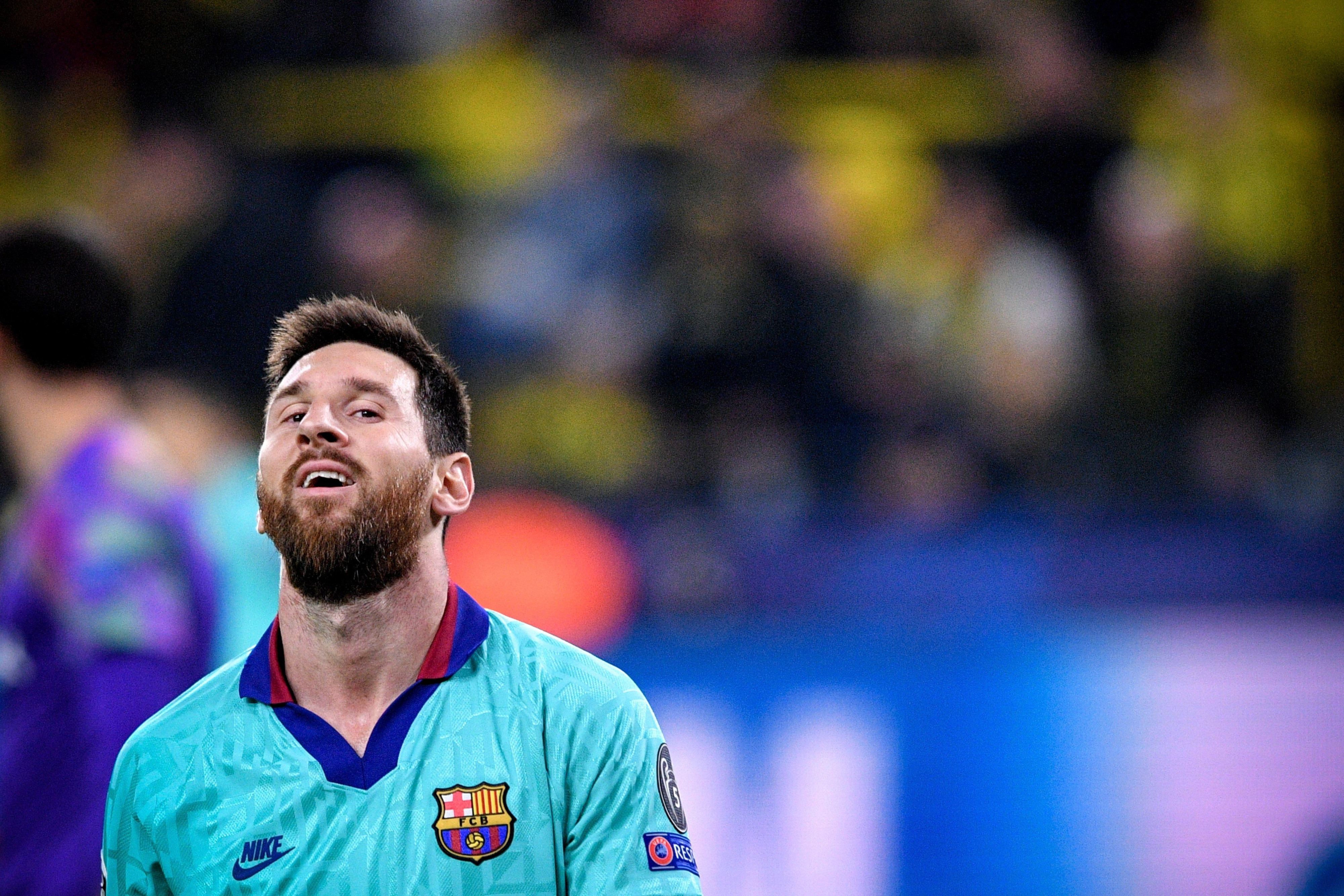 Un foto de Leo Messi tras el Borussia Dortmund - Barça / EFE