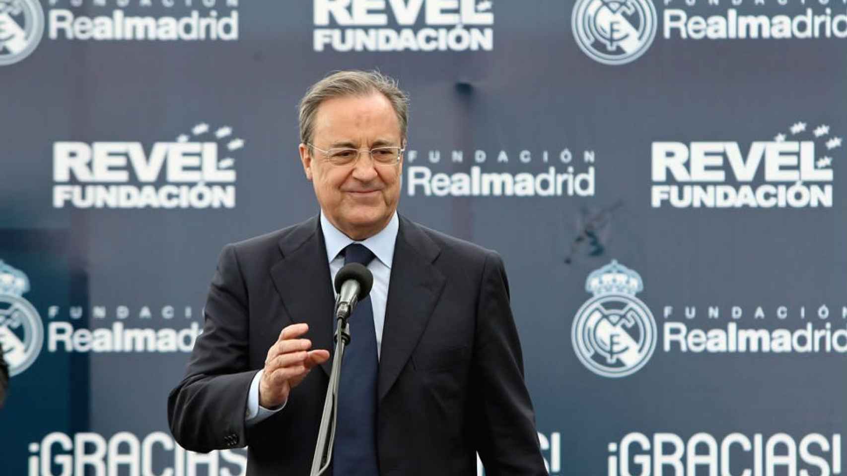 Florentino Pérez en un acto público del  Real Madrid / EFE