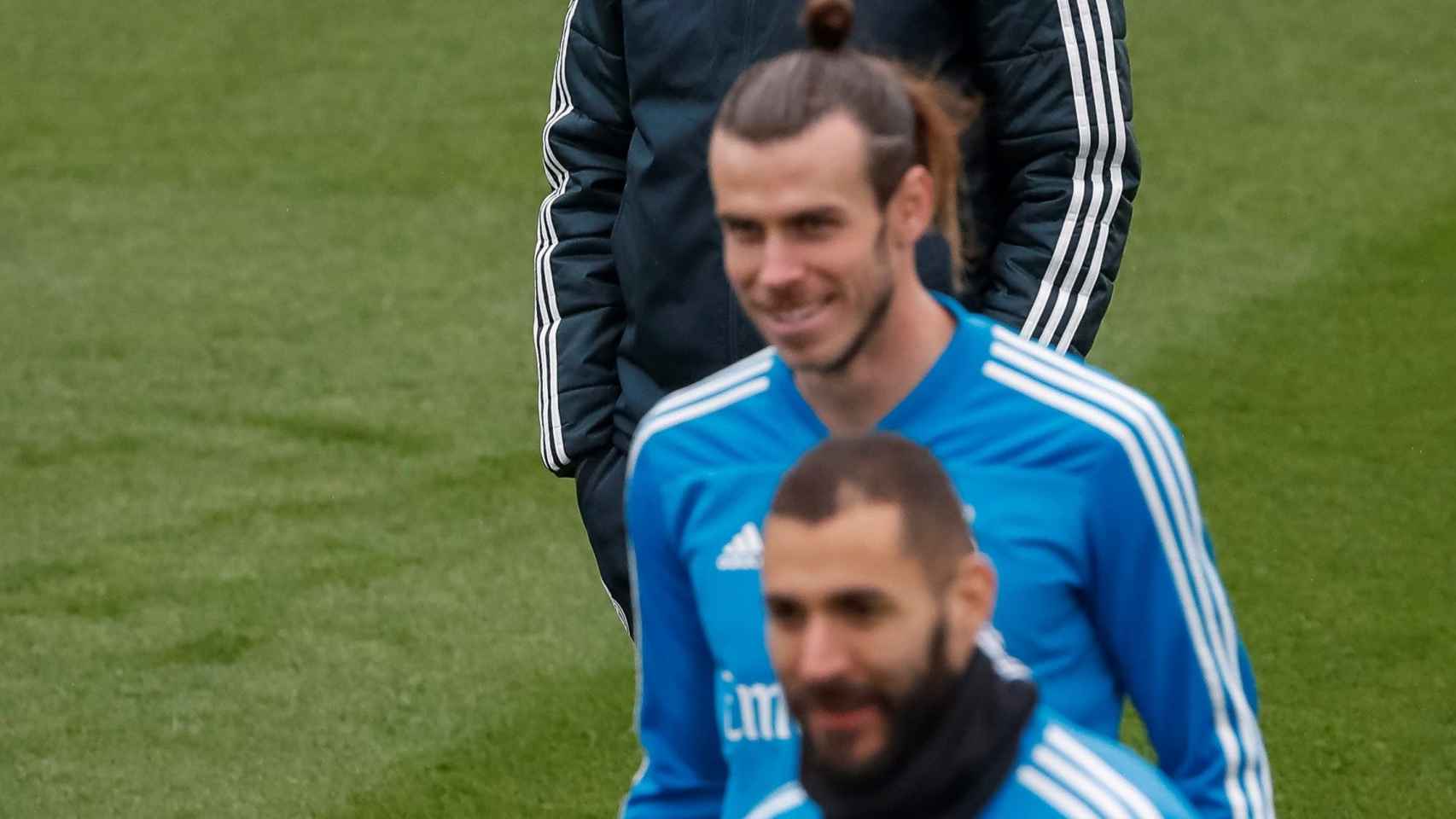 Zidane, cabizbajo durante un entrenamiento del Real Madrid / EFE