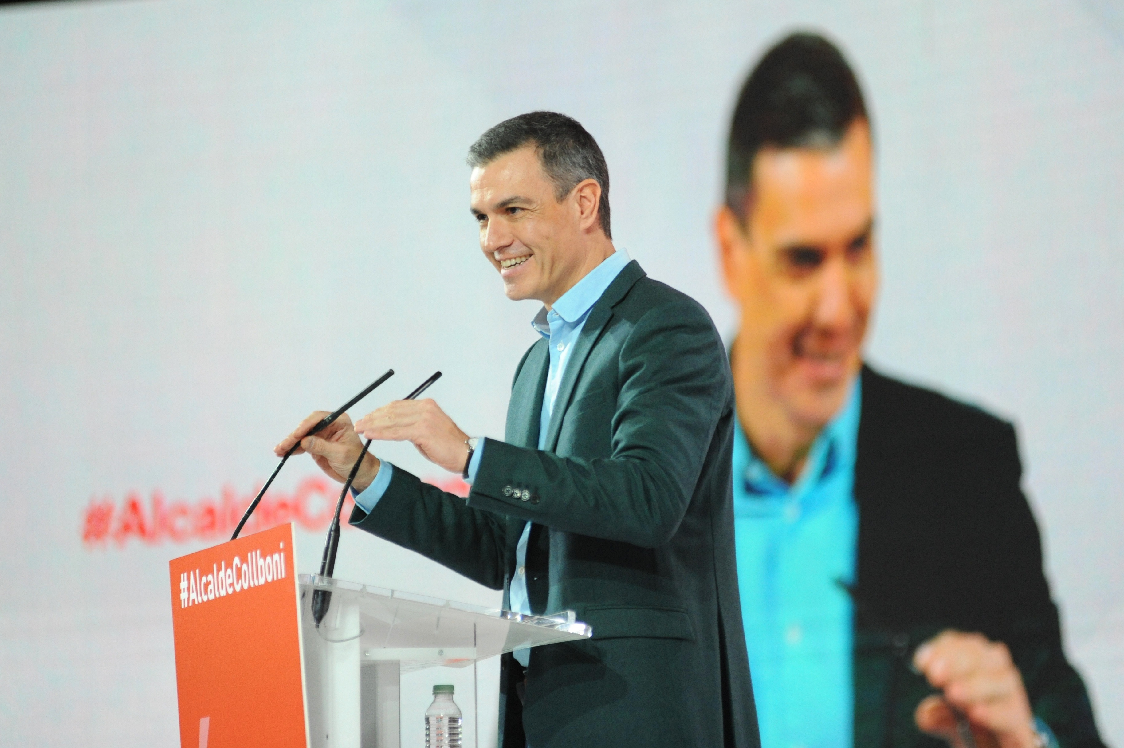 El presidente del Gobierno, Pedro Sánchez, en un acto del PSC / EP