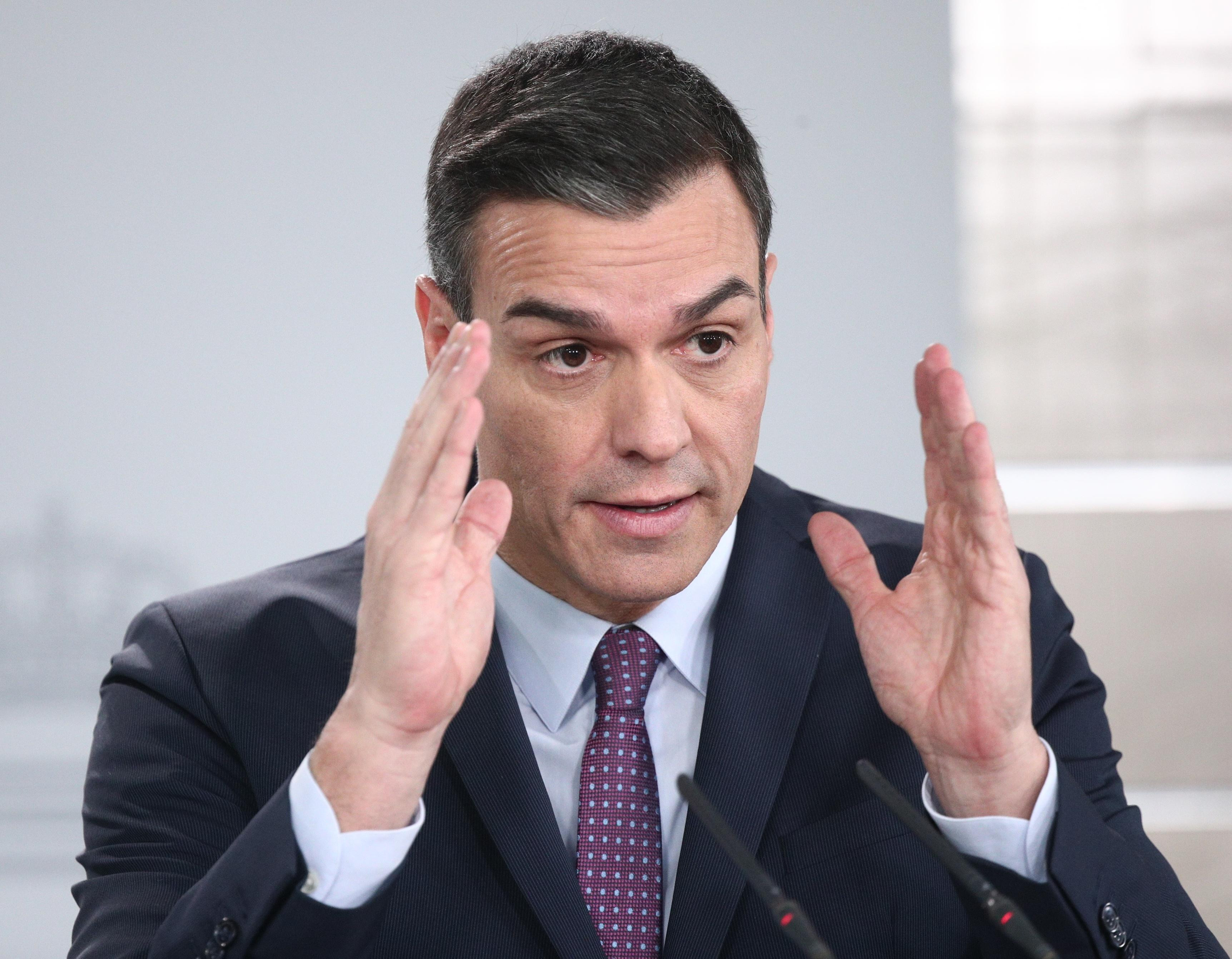 El presidente del Gobierno, Pedro Sánchez / EUROPA PRESS