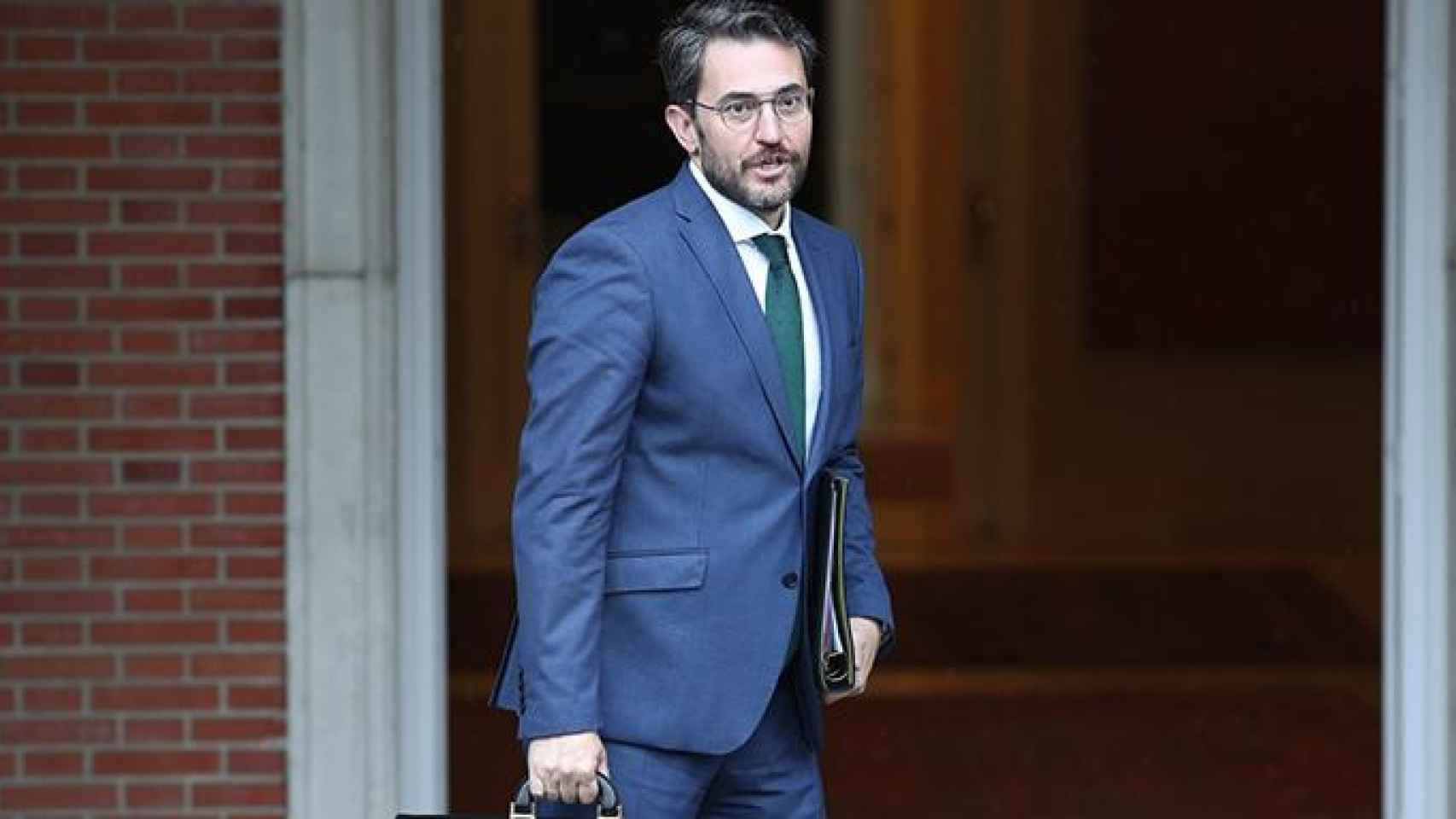 Máxim Huertas, exministro de Cultura del Gobierno de Pedro Sánchez que tuvo que dimitir por supuesto fraude fiscal / EUROPA PRESS