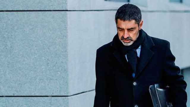 Josep Lluís Trapero, exmayor de los Mossos d'Esquadra, llega a la Audiencia Nacional para declarar por su actuación en el 1-O / EFE
