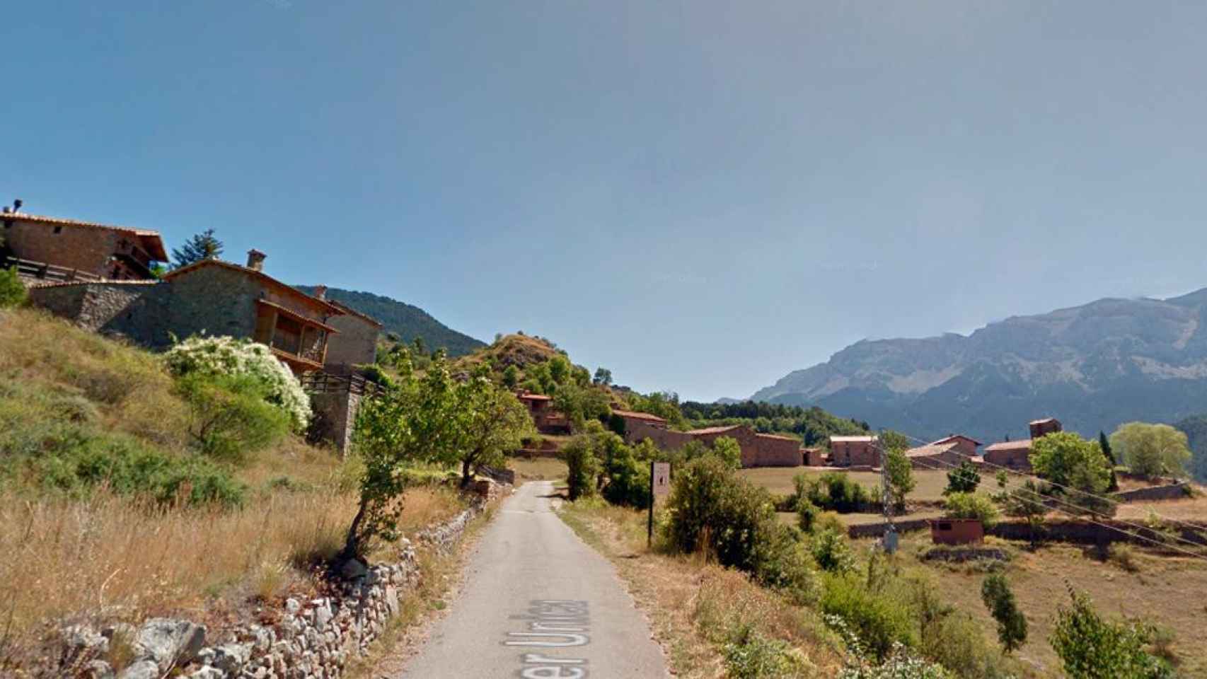 Cava, epicentro del terremoto en el Alt Urgell / GOOGLE STREET VIEW