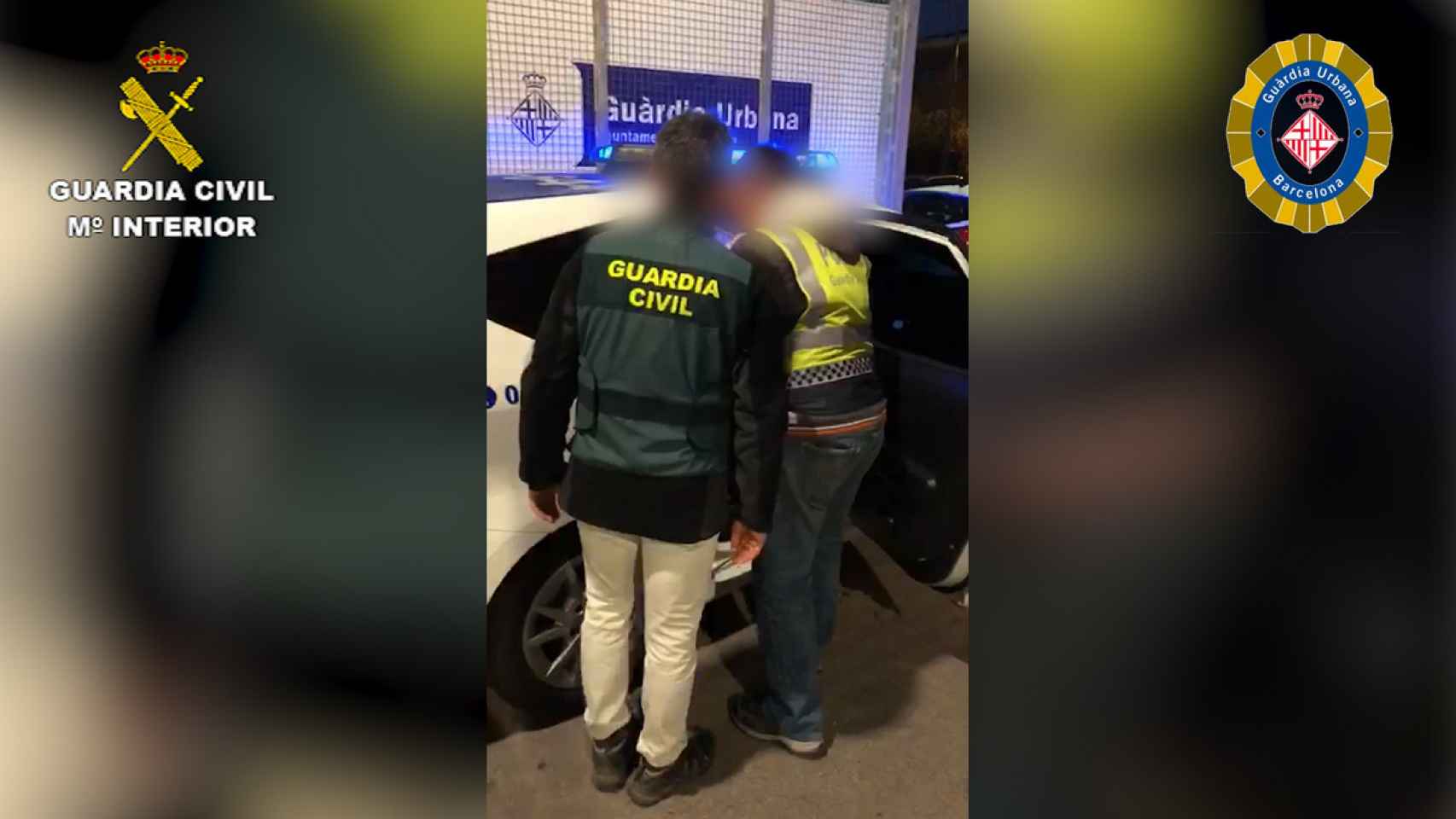 Detención de los miembros de 'La Patrulla de la Muerte' efectuada por la Guardia Civil en Barcelona / GC