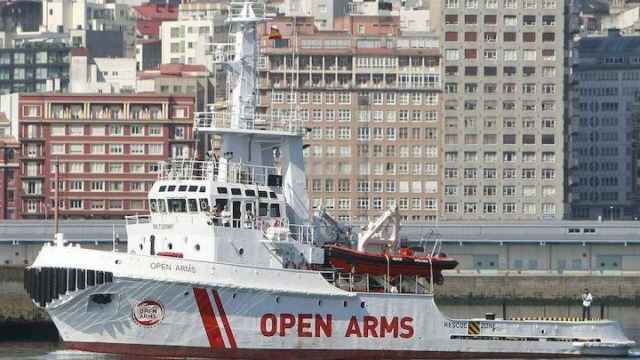 El barco Open Arms en una imagen de archivo / EFE