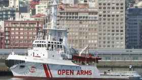 El barco Open Arms en una imagen de archivo / EFE